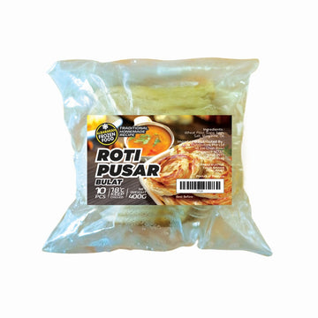 Al Barakah Frozen, Roti Pusar Bulat 10pcs, 400g